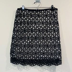 Anthropologie Spiral Pattern Skirt
